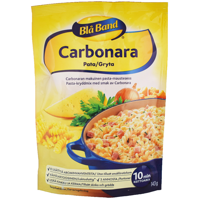 Osta Carbonara Pata 143g - 46% alennus verkosta 