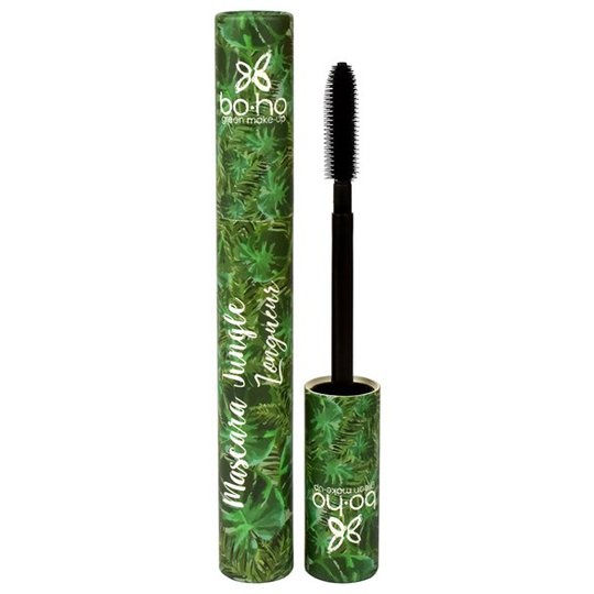 Boho Green Make-Up Mascara Jungle Longueur - Svart, 8 ml
