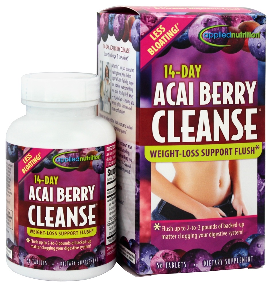 Applied Nutrition - 14-Day Acai Berry Cleanse - 56 Tablets