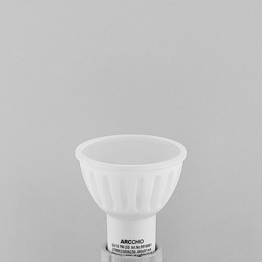 Arcchio-LED-heljastinlamppu GU10 100° 7W 2 700 K