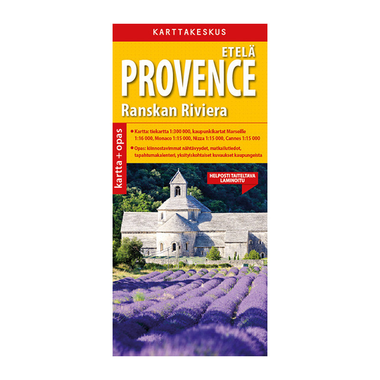 Buy Karttakeskus Etelä-Provence ja Ranskan Riviera kartta + opas online