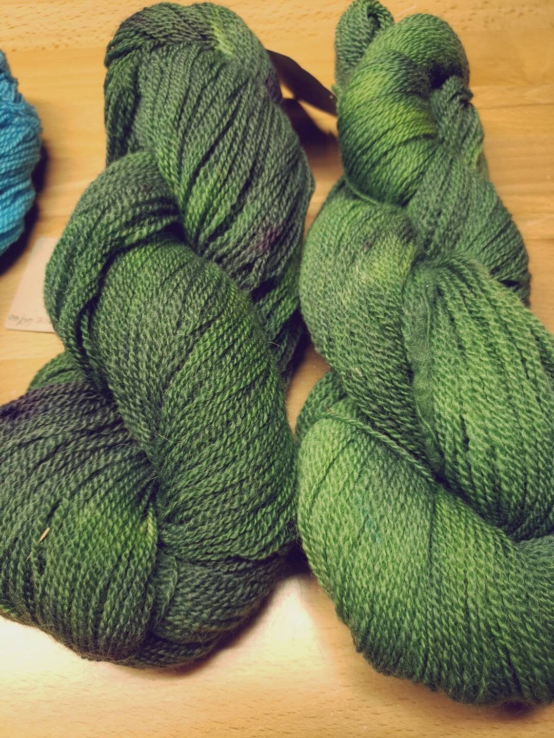 Hand Dyed Laceweight Yarn Baby Blend