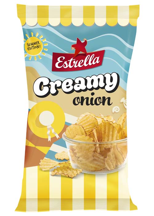 Creamy onion chips summer edition 175g