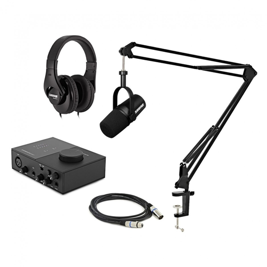 Buy Shure MV7X Podcast Bundle with Native Instruments Komplete