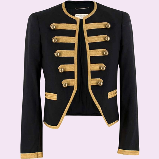 Buy Women's Wool Embroidered Officer Jacket, Ladies Hussar Jacket With  Military Grade Material online