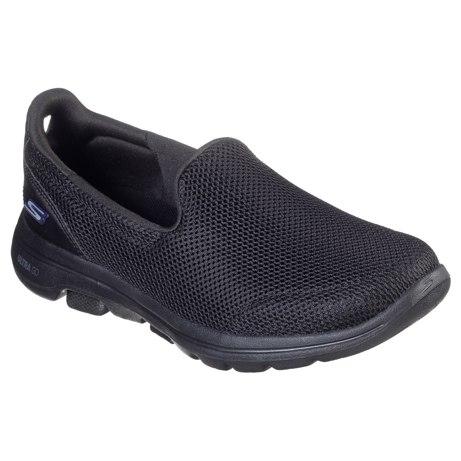 Skechers Women's Go Walk 5 Wide Trainer Various Colours 33061 - Black 5
