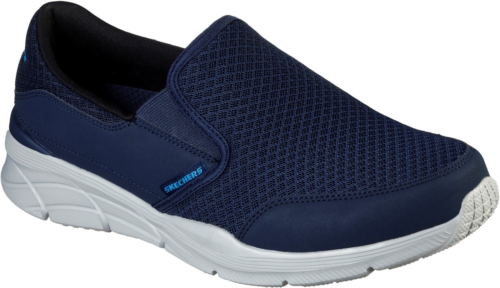 Skechers Men's Equalizer 4.0 Slip On Comfort Trainer Various Colours 32181 - Navy 6