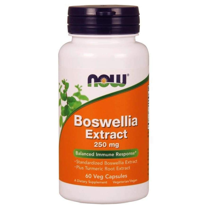 Boswellia Extract Plus Turmeric Root Extract, 250mg - 60 vcaps