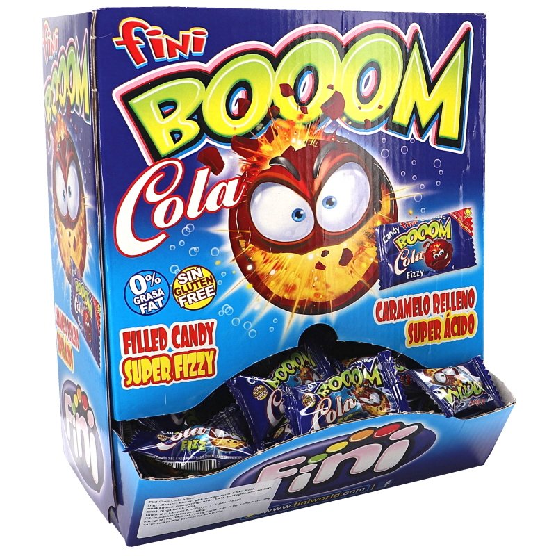 Tuggummi Boom Cola 200-pack - 48% rabatt