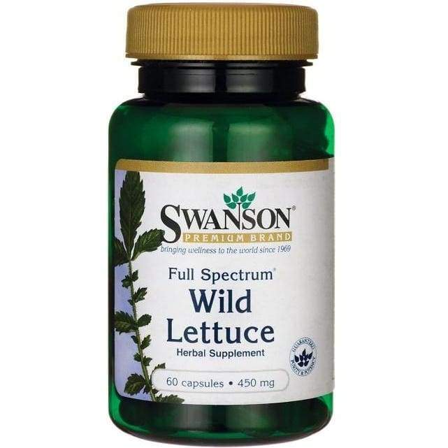 Full Spectrum Wild Lettuce, 450mg - 60 caps