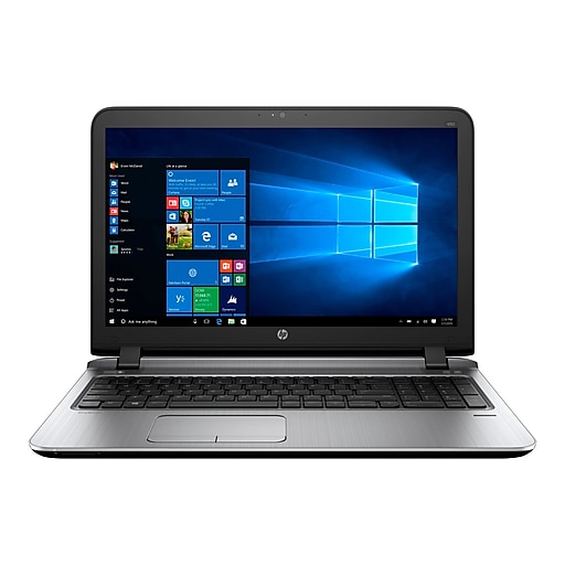 HP ProBook 450 G3 15.6" Notebook, Intel i5 2.3GHz Processor, 8GB Memory, 256GB SSD, Windows 10