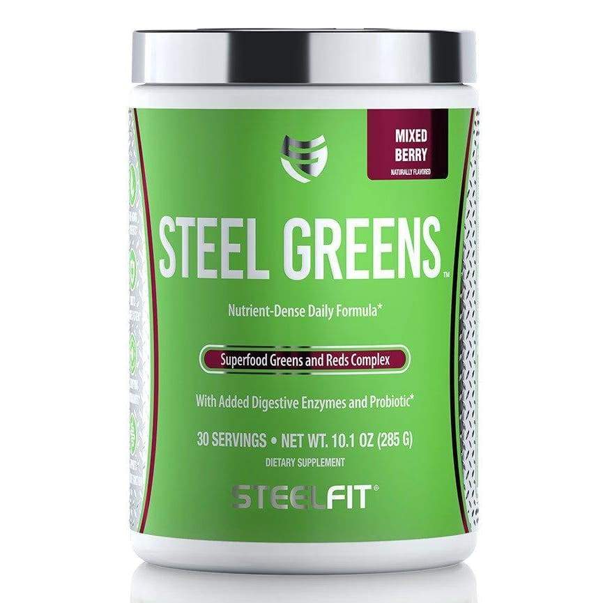 Steel Greens, Mixed Berry - 285 grams