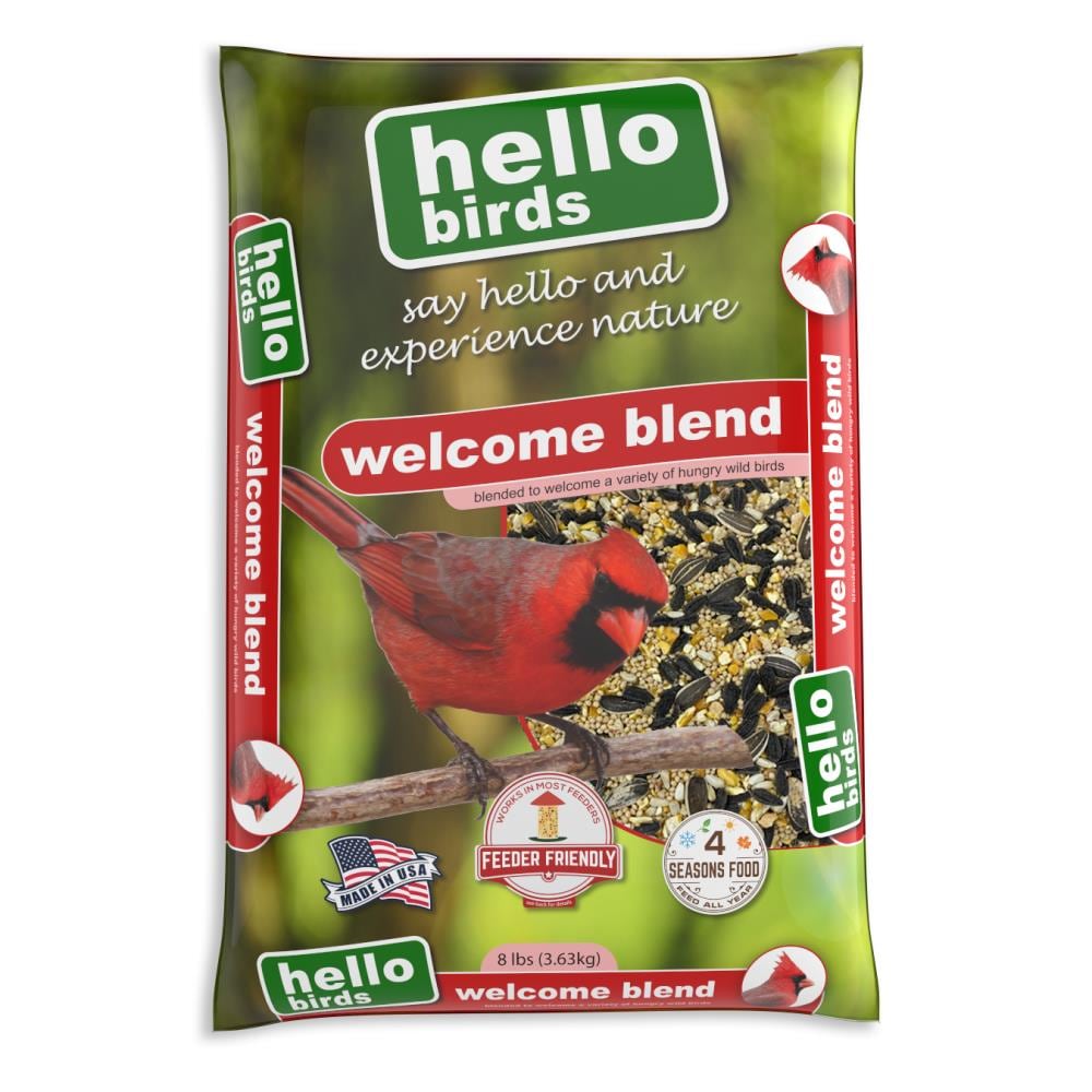 Red River Commodities 8-lb Hello Birds Starter Blend Wild Bird Seed | 009565