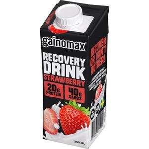 Gainomax Recovery Drink Strawberry - 250 ml