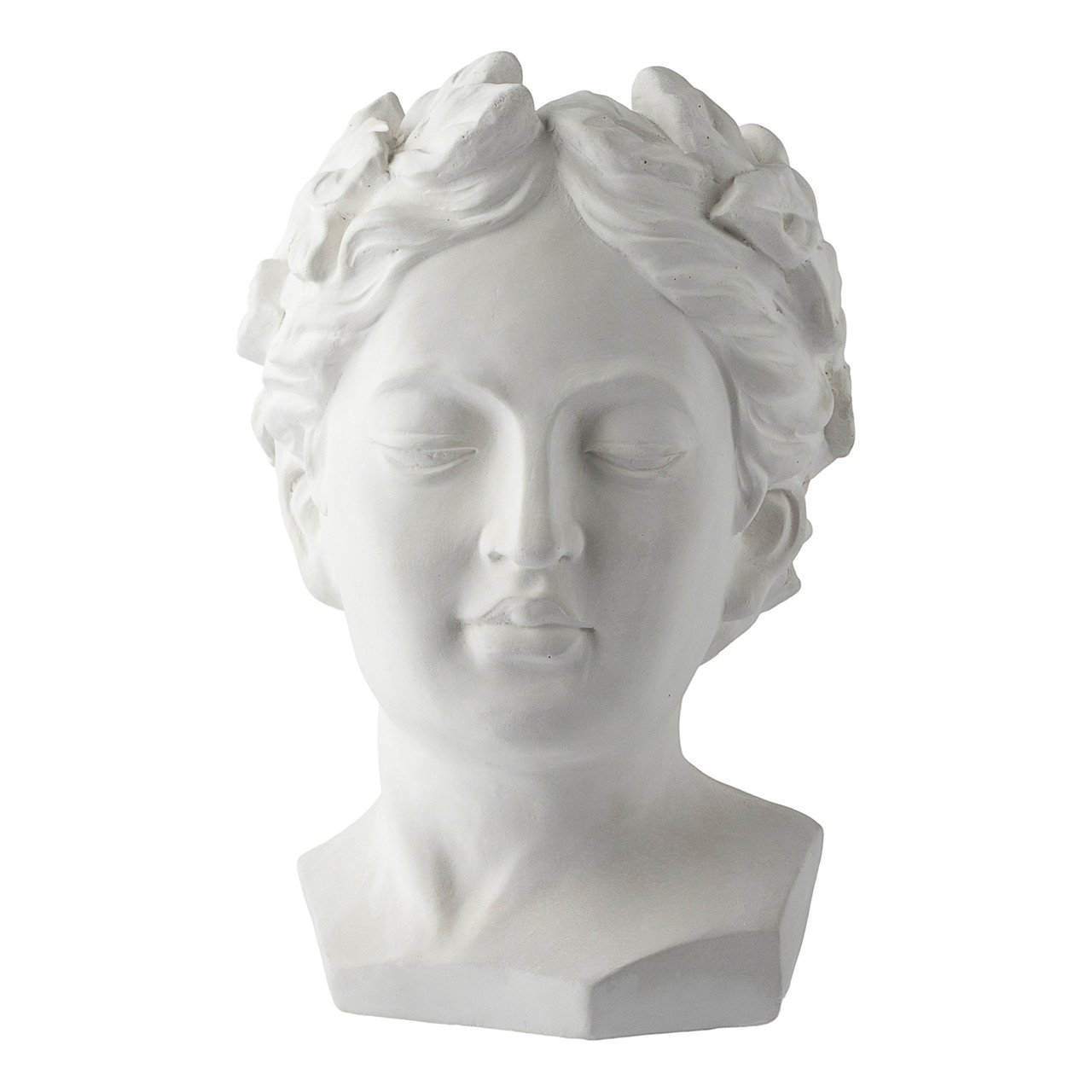 SINNERUP Skulptur ansigt (HVID, L)