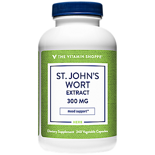 St. John's Wort Extract for Mood Support - 300 MG - 0.3% Hypericin (240 Vegetarian Capsules)