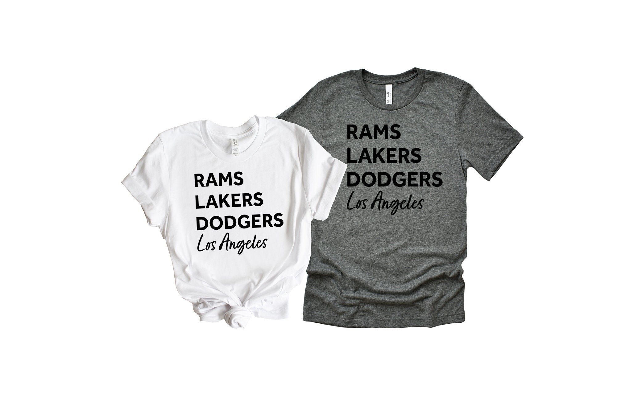 Rams Lakers Dodgers Los Angeles | Sports Teams Professional Unisex Shirt
