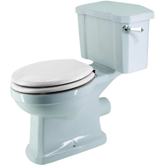 Buy Verona Holborn Close Coupled Toilet with Lever Cistern White