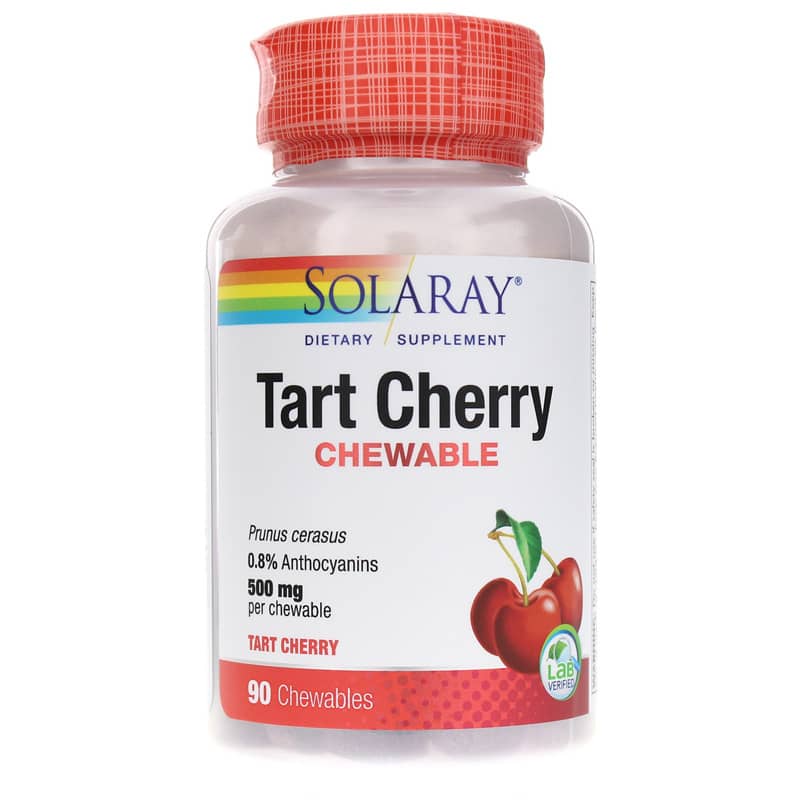 Solaray Tart Cherry 500 Mg Chewable 90 Chewable Tablets