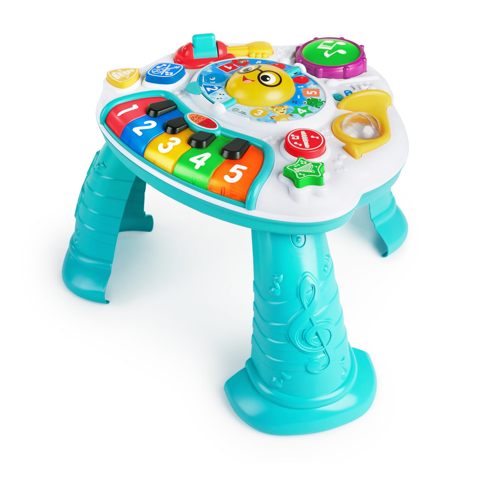 Musical activity table store for babies