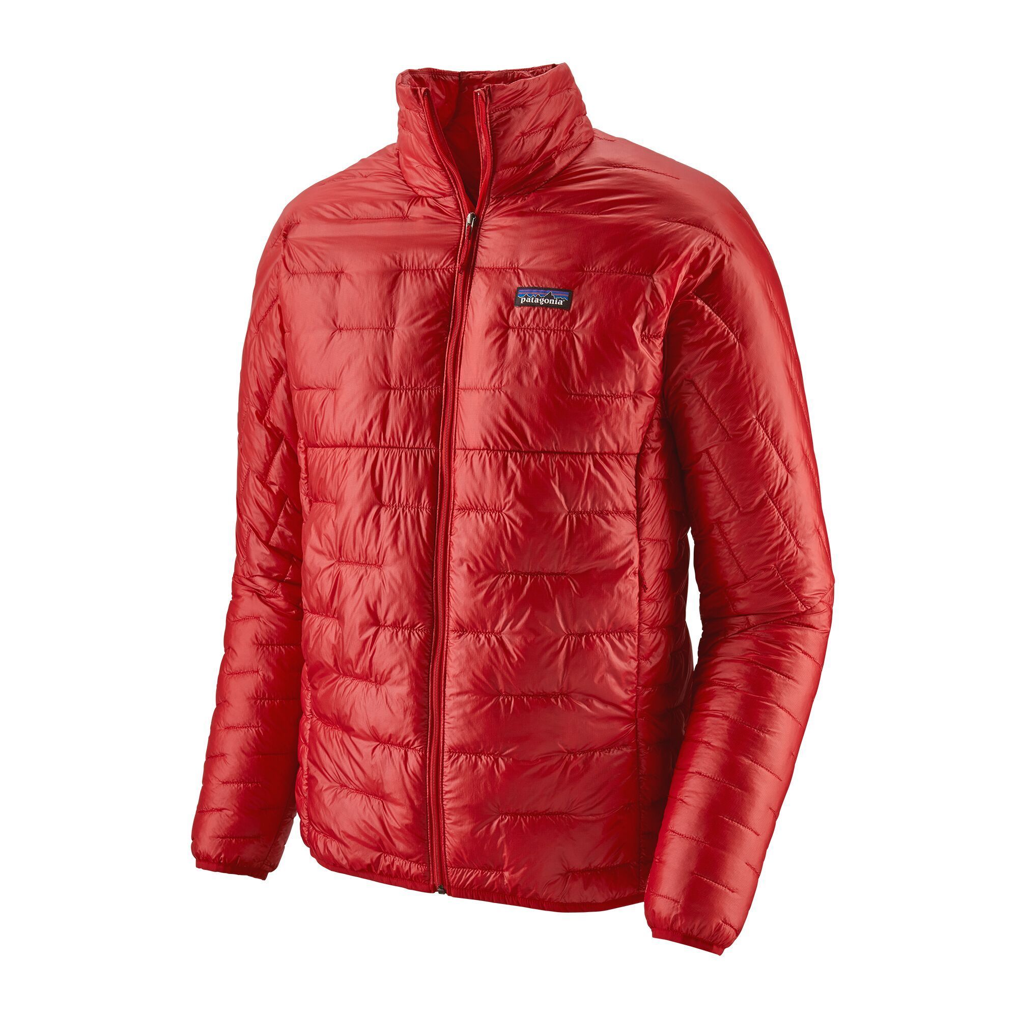 Patagonia Men's Micro Puff® Jacket - Fair Trade Certified sewn, Fire / S