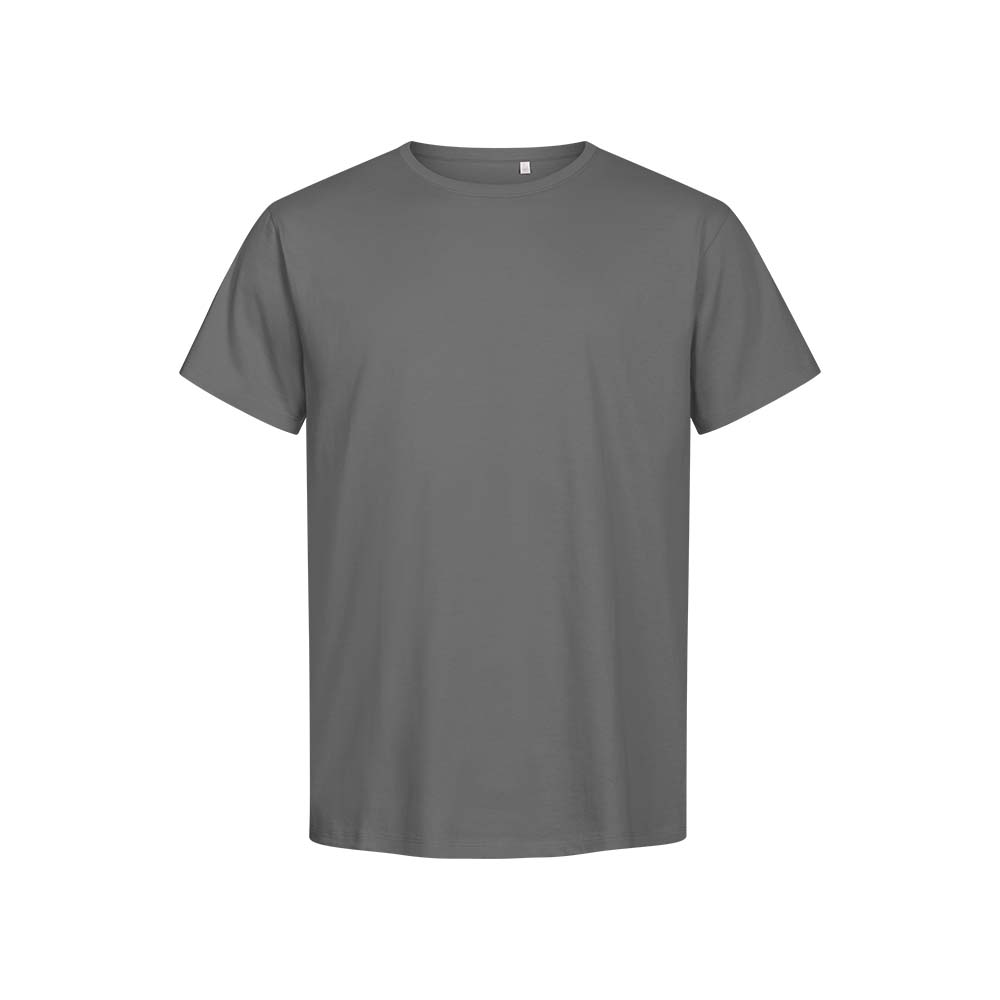 Premium Organic T-Shirt Herren, Stahlgrau, L