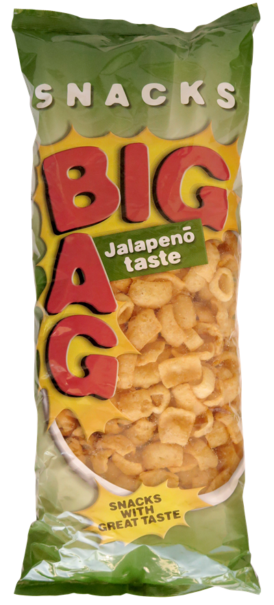 OK Snacks Big Bag Jalapeno Taste 330g