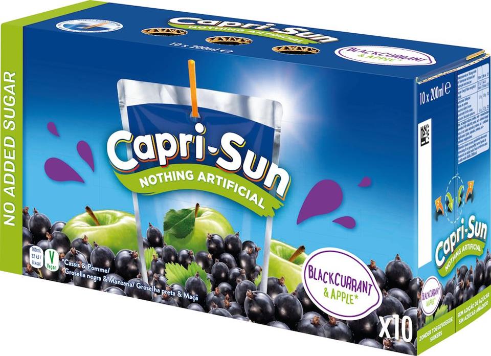 Capri-Sun Blackcurrant & Apple 10x20cl