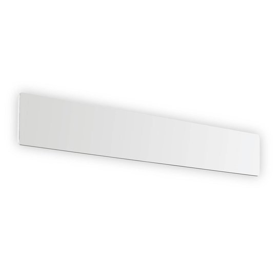 LED-seinävalaisin Zig Zag valkoinen, leveys 53 cm