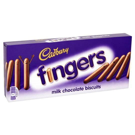 Keksit "Cadbury Fingers" 114g - 37% alennus