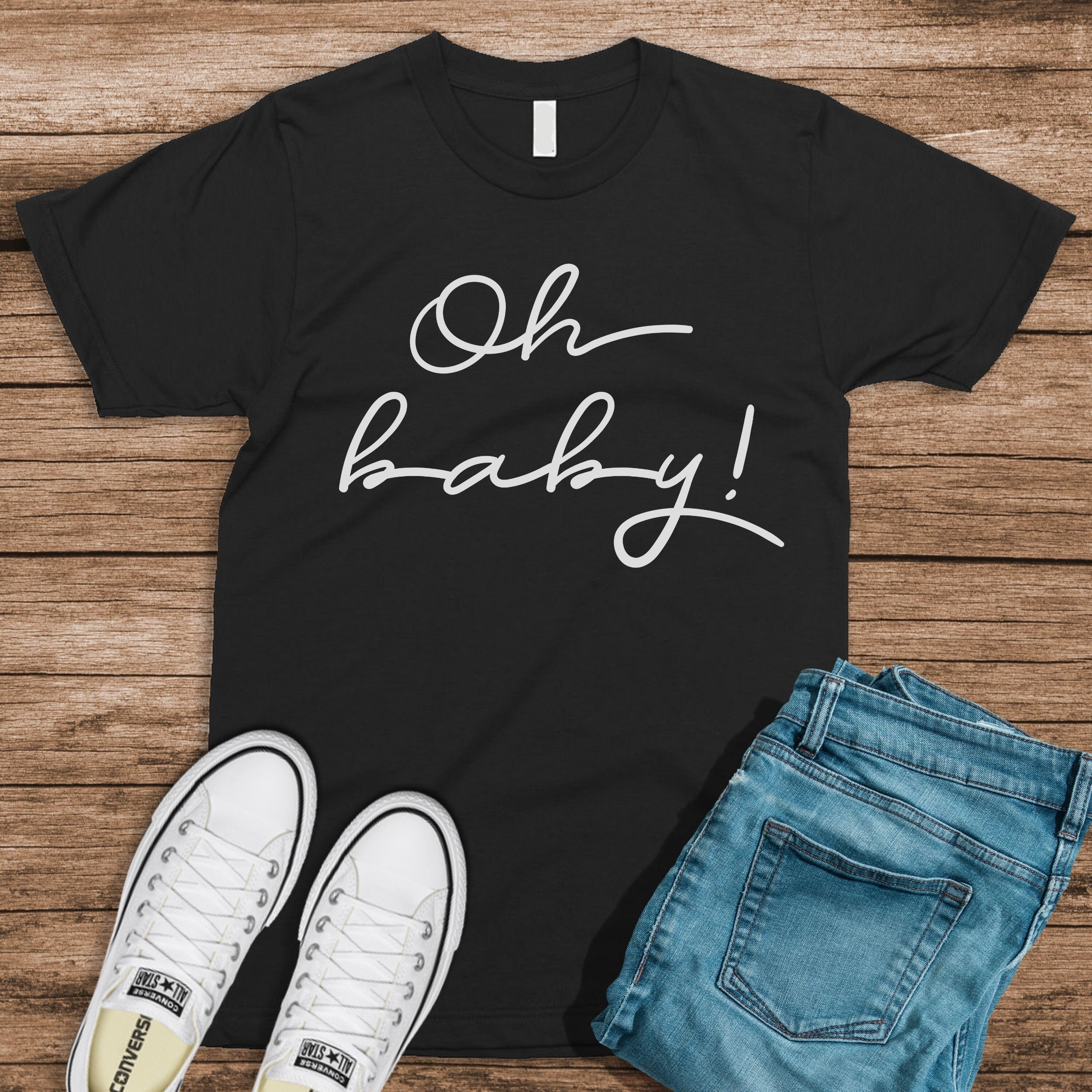 Coming Soon Pregnancy Reveal Baby Announcement Pregnant Shirt Mom To Be Gift For Her Shirts With Sayings, Oh Baby Surprize