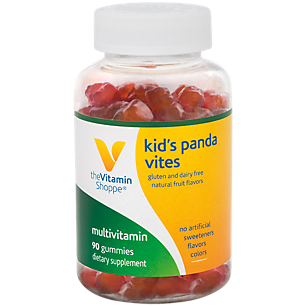 Kid's Panda Vites Gummy Multivitamin with Natural Fruit Flavors (90 Gummies)