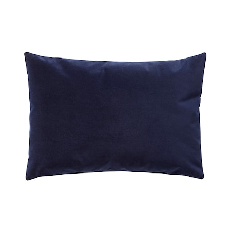 Tyyny täytteellä Velour Sininen 60x40 cm