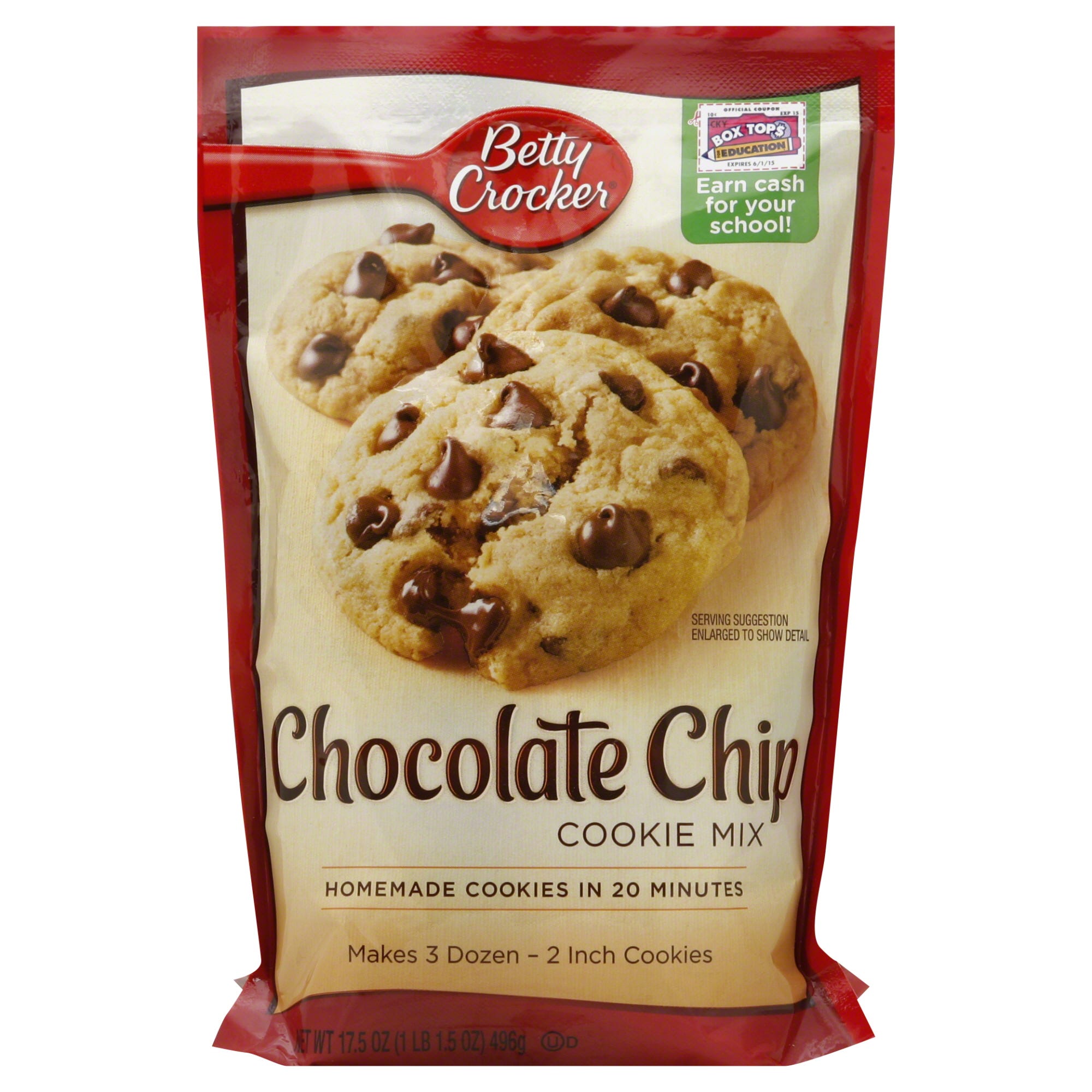 Betty Crocker Cookie Mix, Chocolate Chip - 17.5 oz