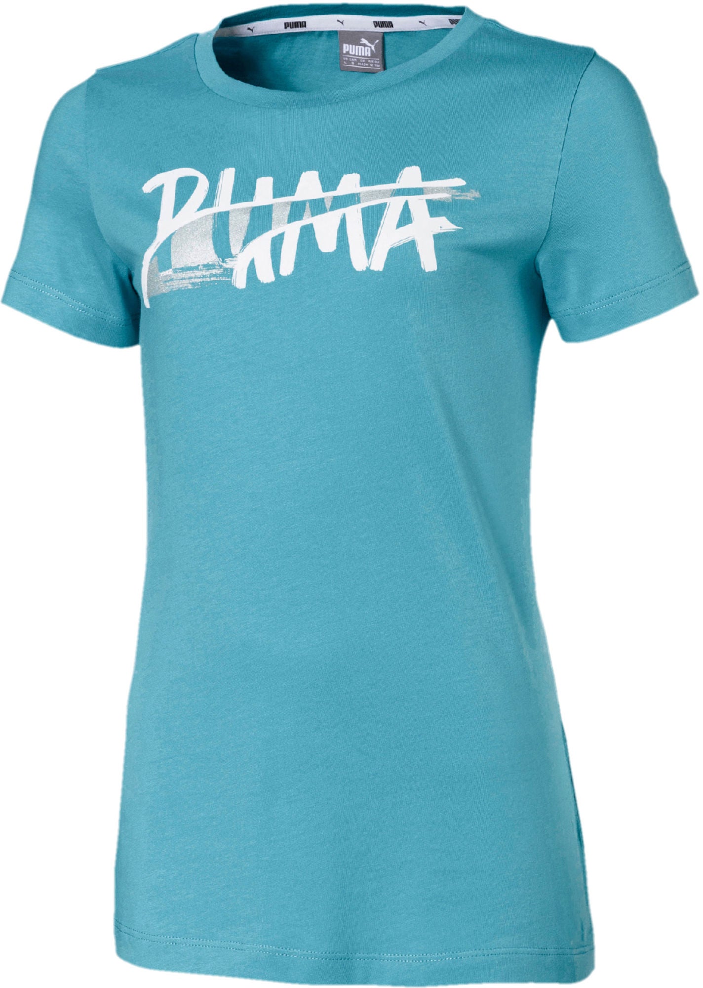 Puma Logo T-Shirt, Blue 104