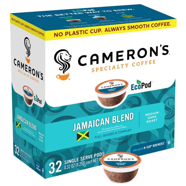 Cameron's Coffee 32 Count Jamaica Blue Mountain Blend Coffee