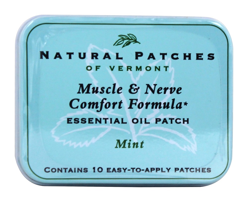 Natural Patches of Vermont - Fibromyalgia Formula Essential Oil Body Patches Mint - 10 Patch(es)