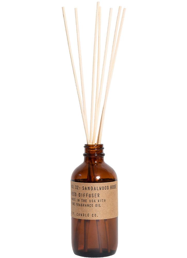 P.F. Candle Co. No. 32 Sandalwood Rose Reed Diffuser