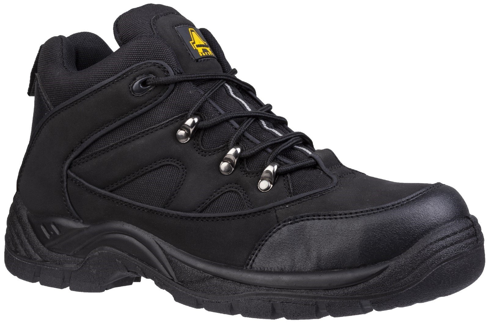Amblers Unisex Safety Vegan Friendly Boots Black 16169 - Black 4
