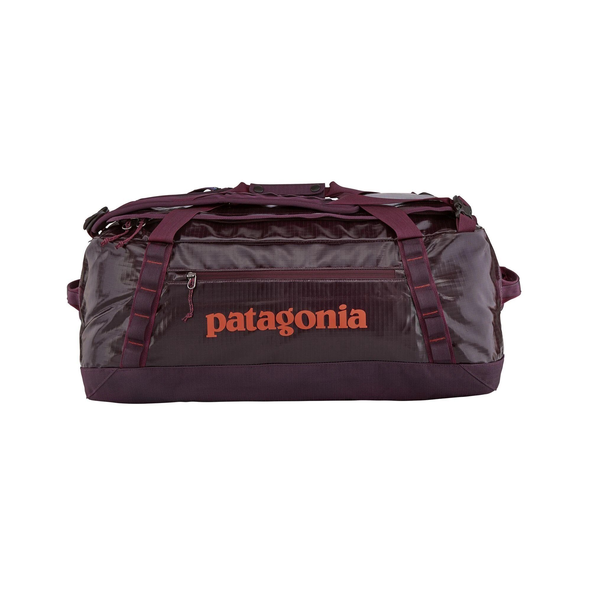Patagonia Black Hole Duffel Bag 55L - 100 % Recycled Polyester, Deep Plum