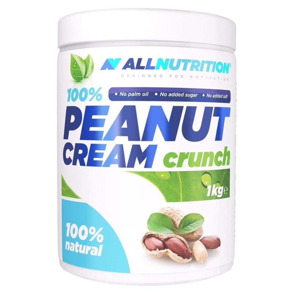 100% Peanut Cream, Crunch - 1000 grams