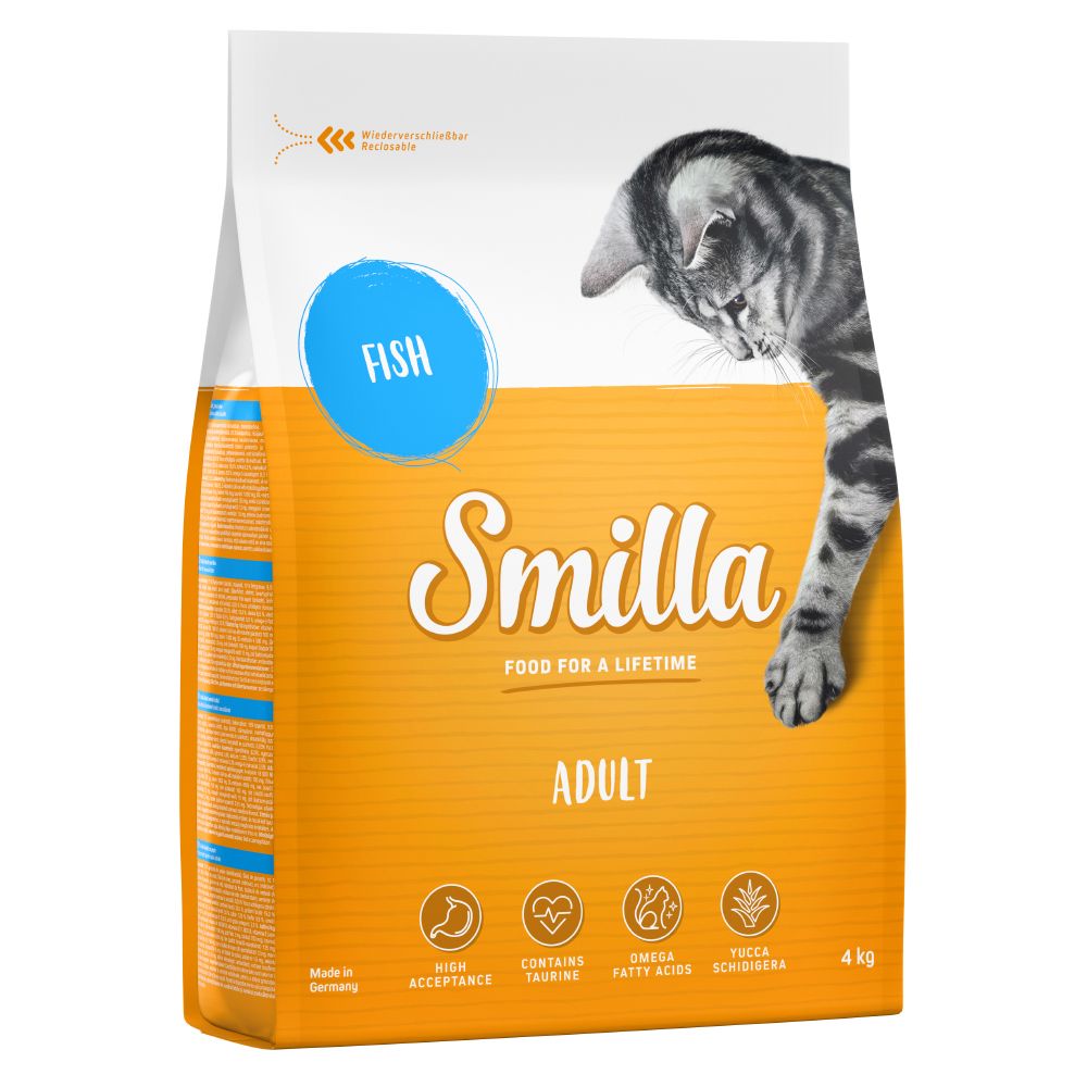 Smilla Dry Cat Food Economy Packs 2 x 4kg - Adult Light