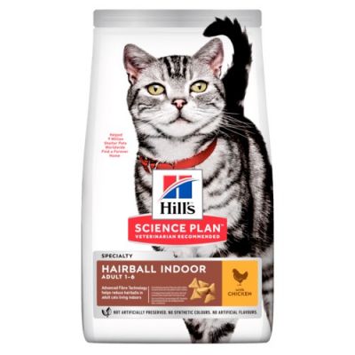 Hill's Science Plan Adult Hairball & Indoor Chicken - Economy Pack: 2 x 10kg