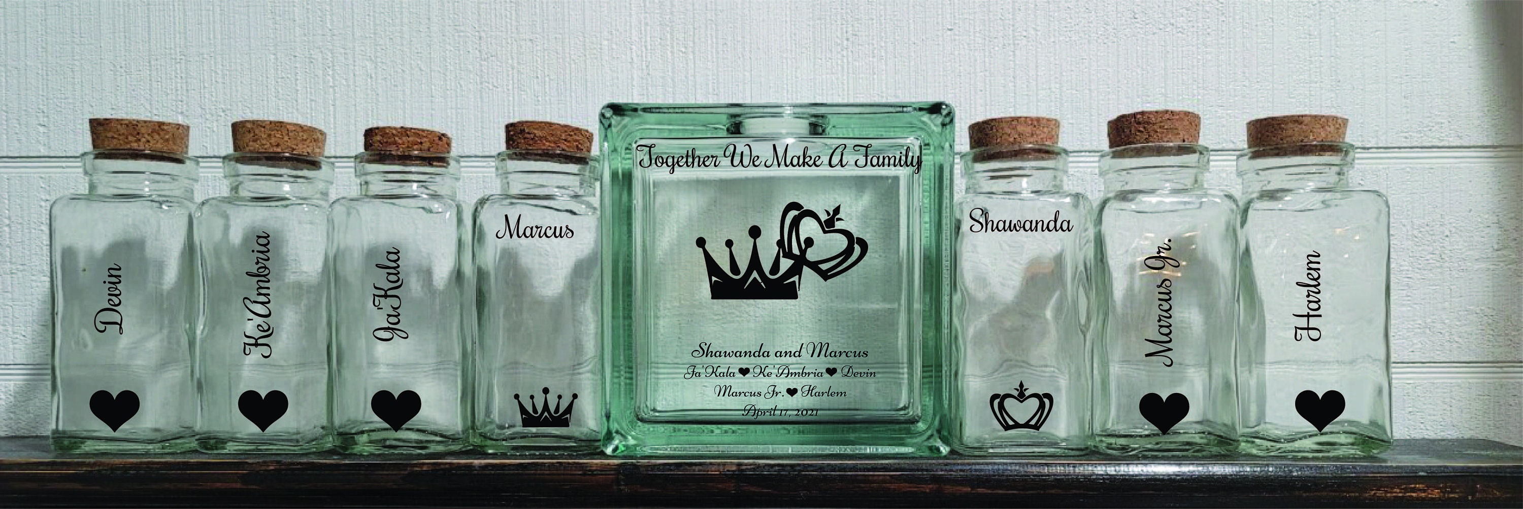 Together We Make A Family-Blended Family-Unity Ceremony-Sand Set-Tree-Tpuwus269