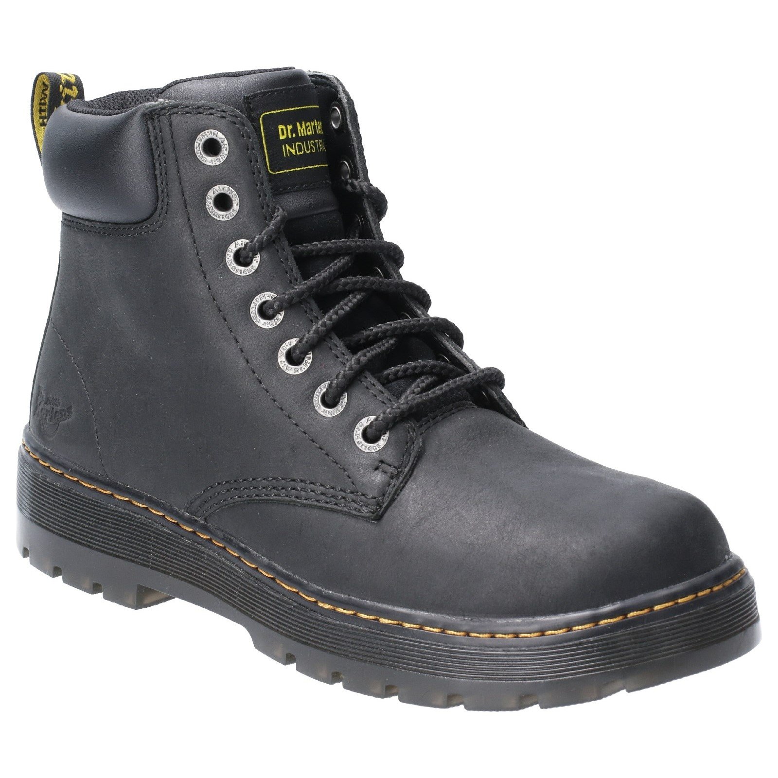 Dr Martens Men's Winch Non-Safety Work Boot Black 29821 - Black 12