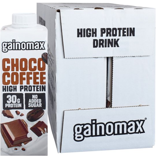 Laatikollinen Proteiinijuomia "Choco Coffee" 16 x 250ml - 64% alennus