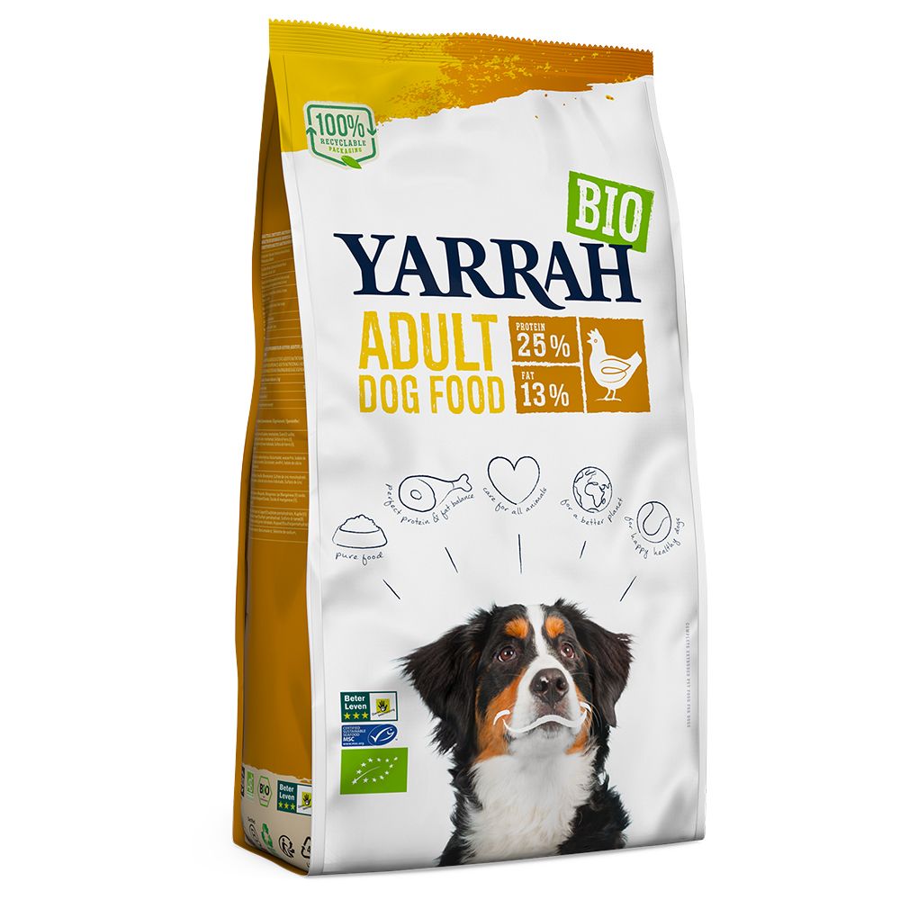 Yarrah Organic Adult with Organic Chicken - Economy Pack: 2 x 15kg