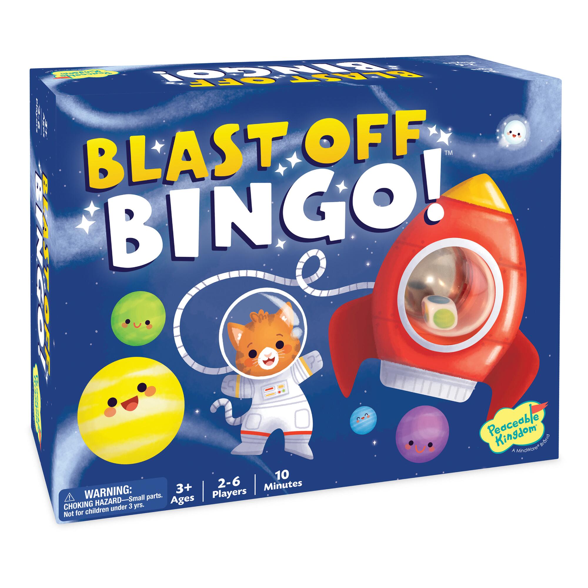 Peaceable Kingdom Blast Off Bingo Game: Multi - Paper by World Market