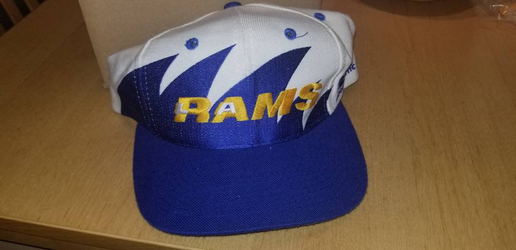New 1994 Vintage Los Angeles Rams Hat Snapback, Logo Athletic Snapback, 1994 La Sharktooth Snapback, La Rams
