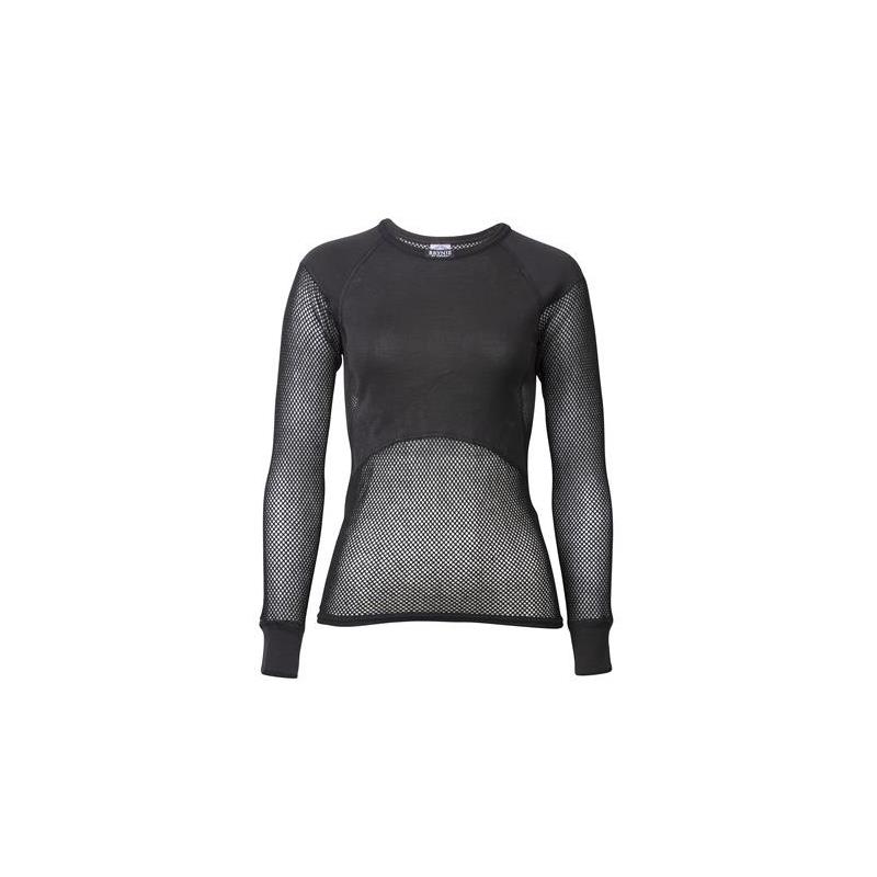 Brynje W's Super Thermo Shirt Black XL Netting trøye med lang arm